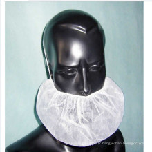 Housse de barbe en plastique non tissée jetable pour homme